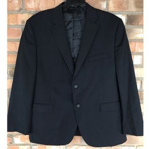 Lauren Ralph Lauren Men’s Slim Fit Wool Black Blazer Jacket 44 Slim